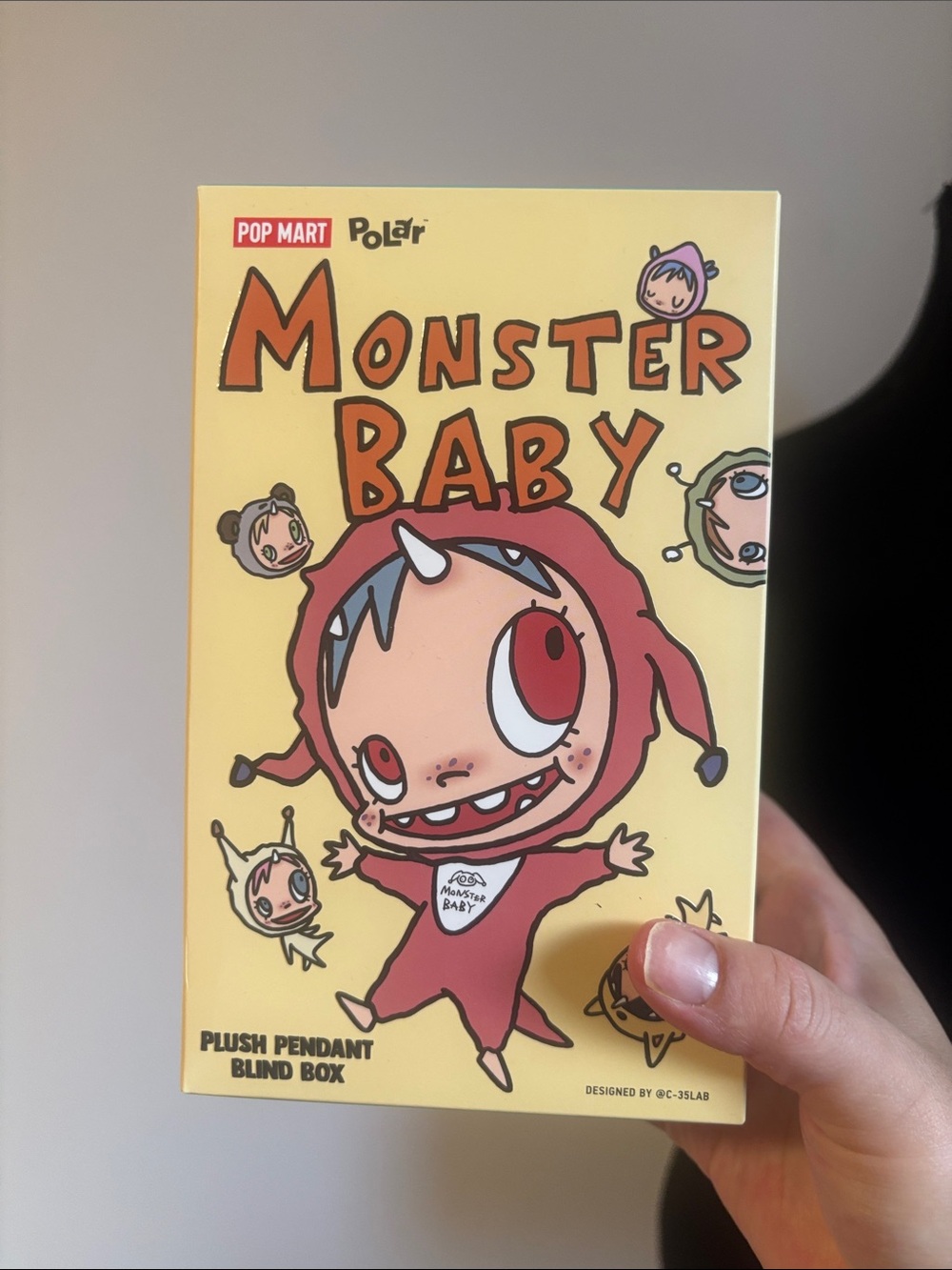 POLAR-Monster Baby Collection Series Plush Pendant Confirmed box -Pipifoo